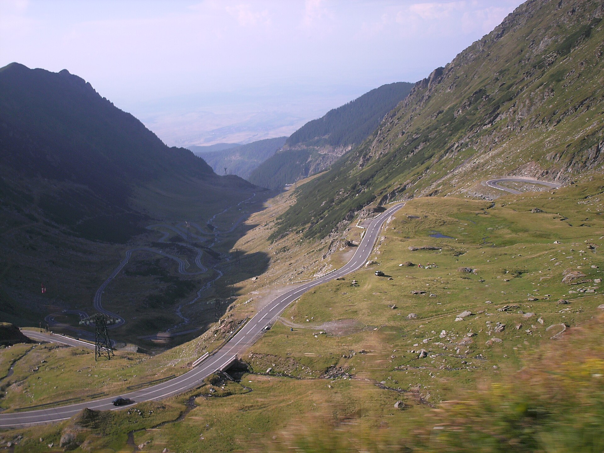 Transfagarasan mountain road
