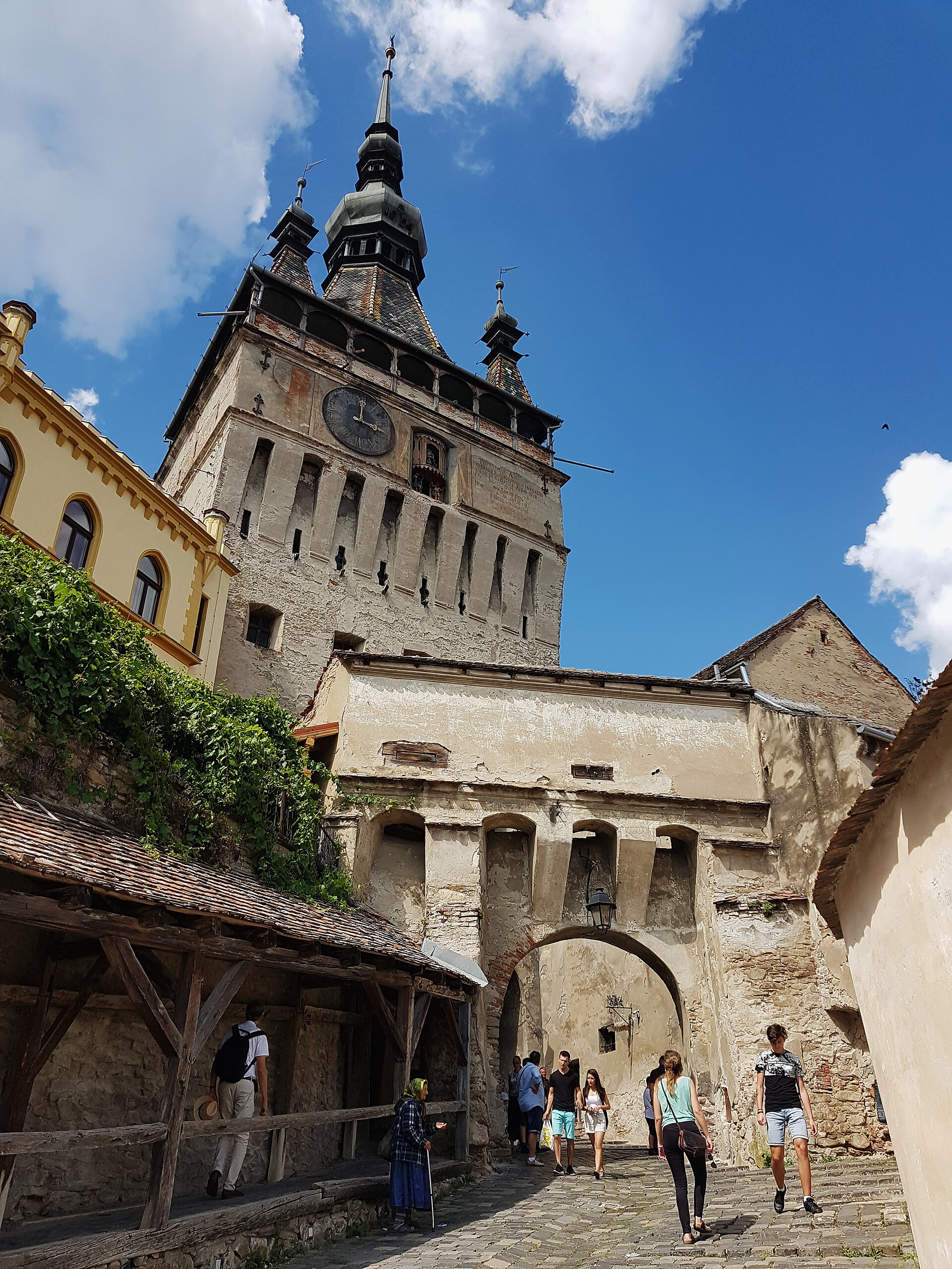 Sighisoara medieval street