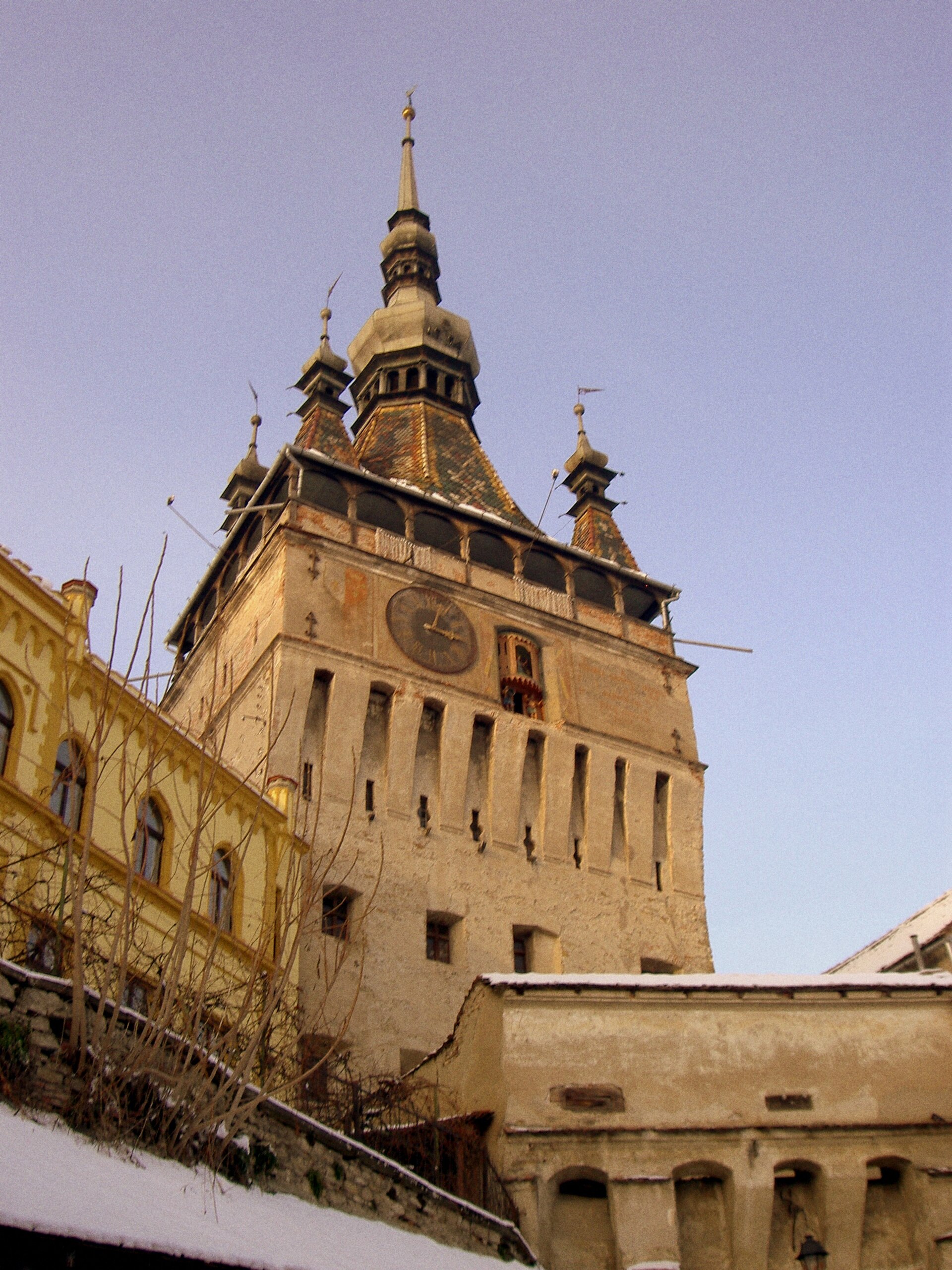 Sighisoara clock tower citadel