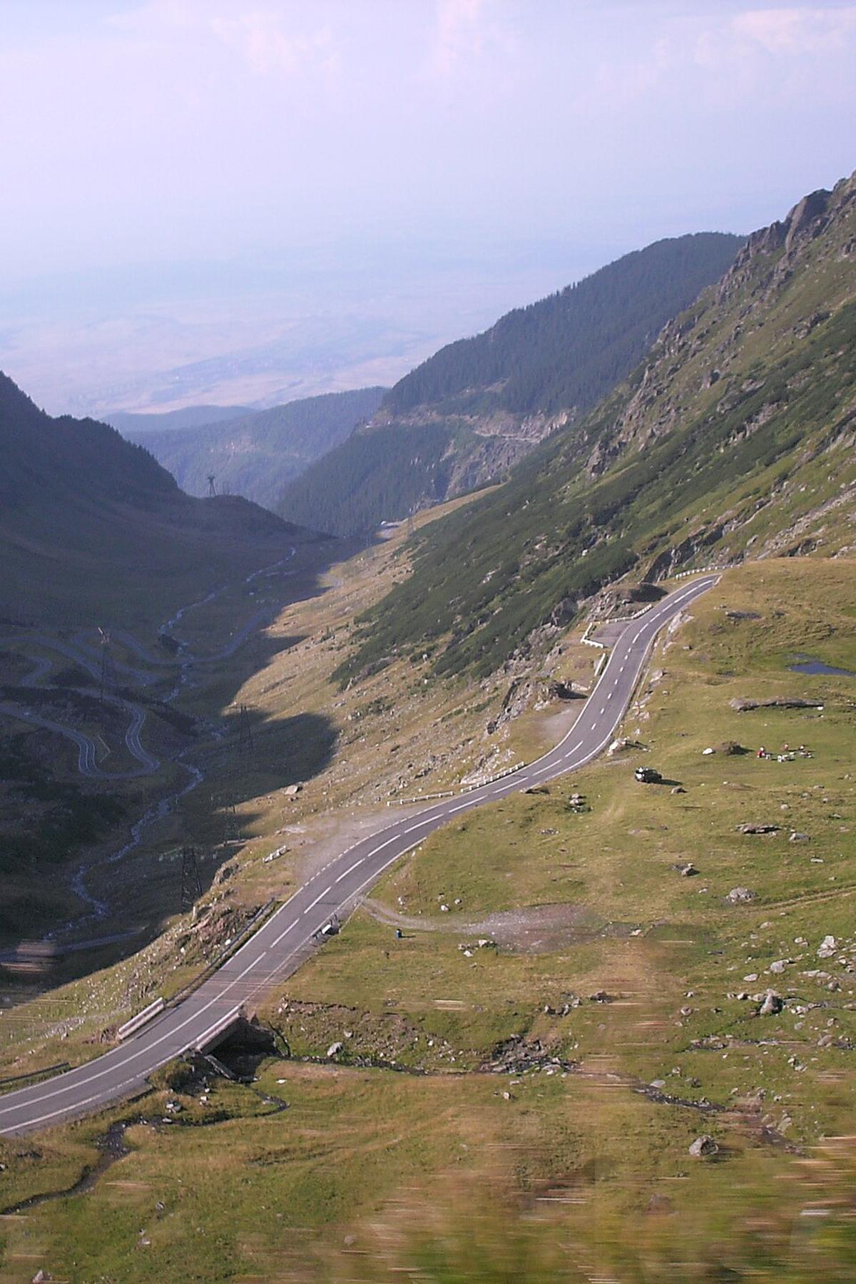 Transfagarasan mountain road
