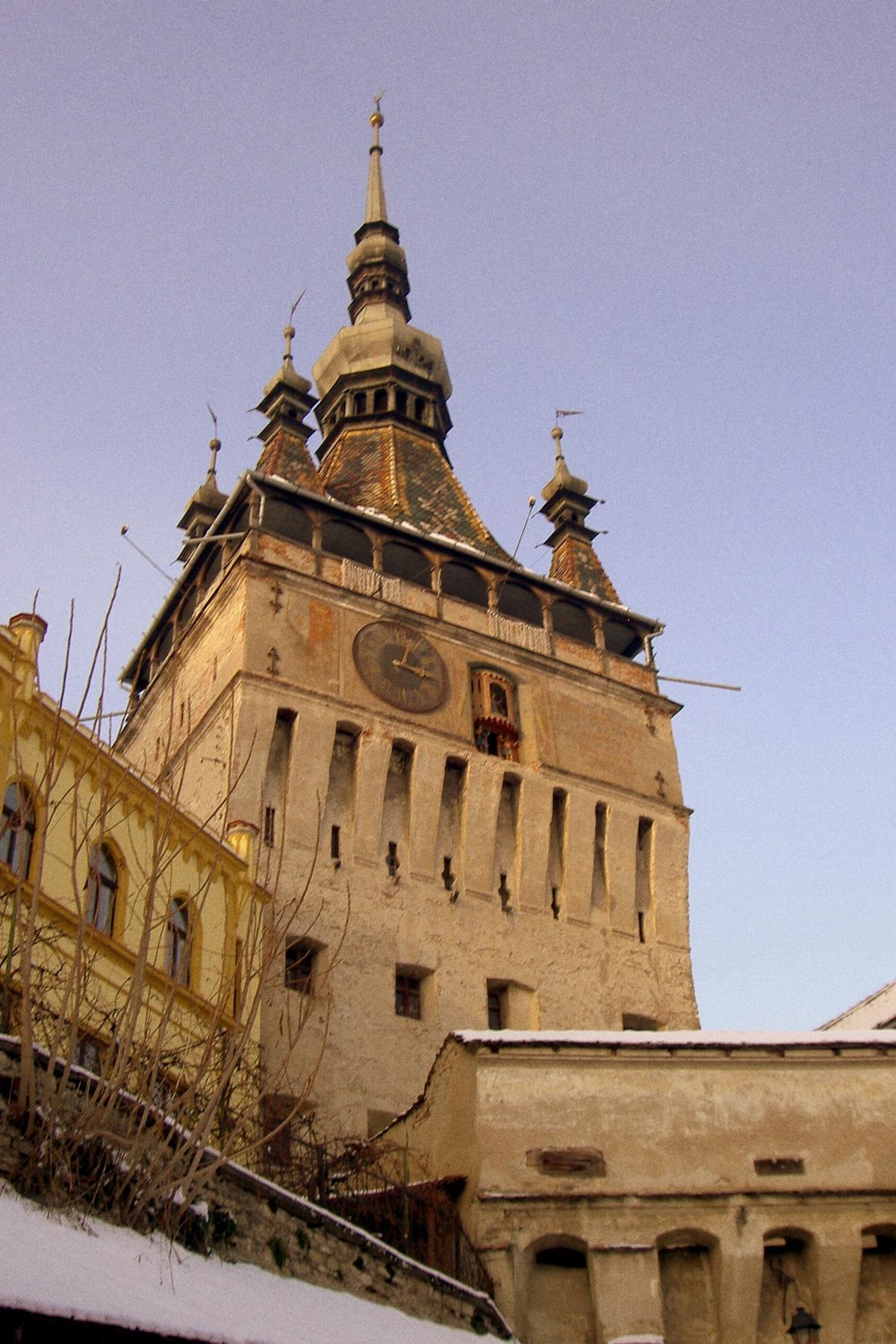 Sighisoara clock tower citadel