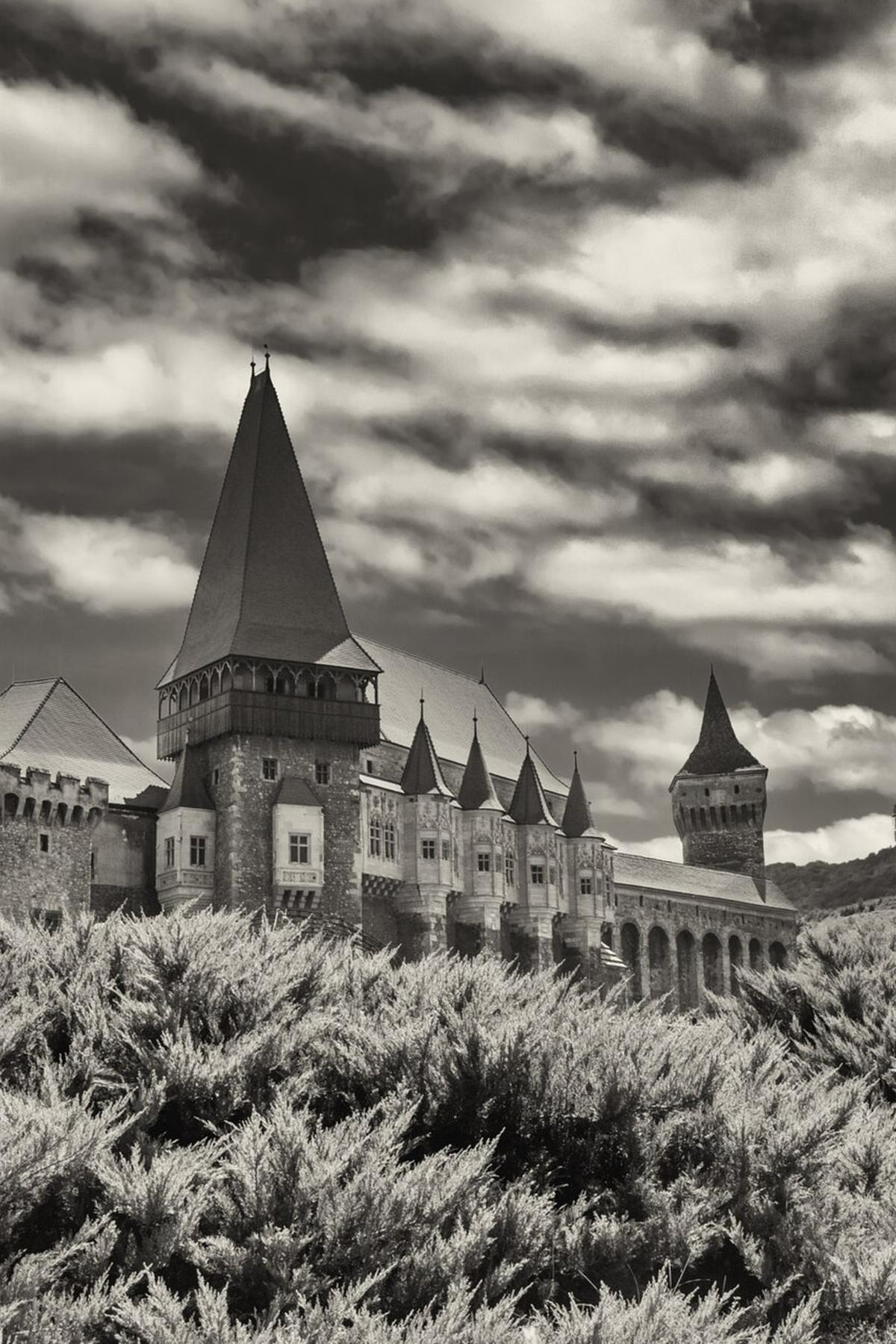 Romania castle landscape