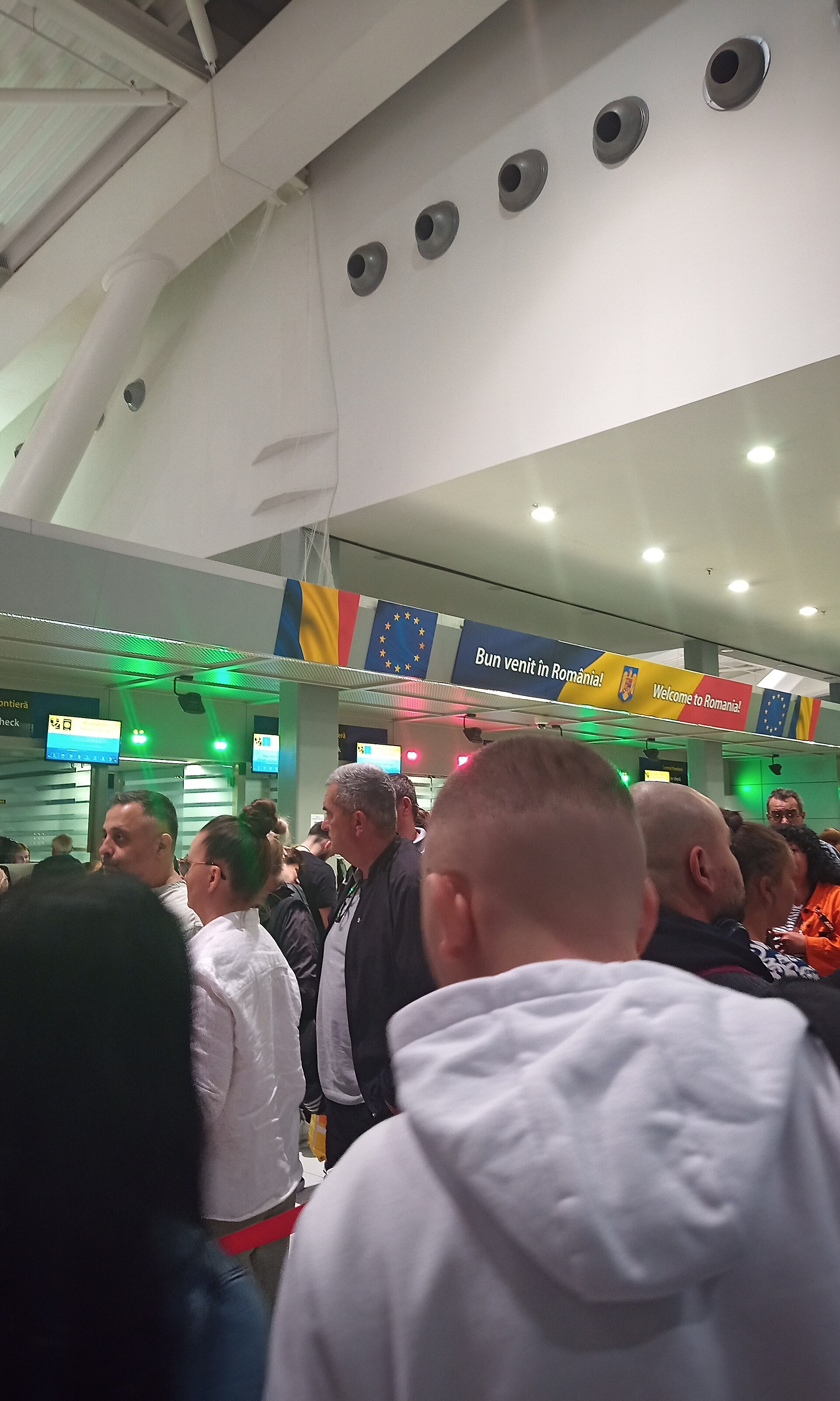 Bucharest airport terminal