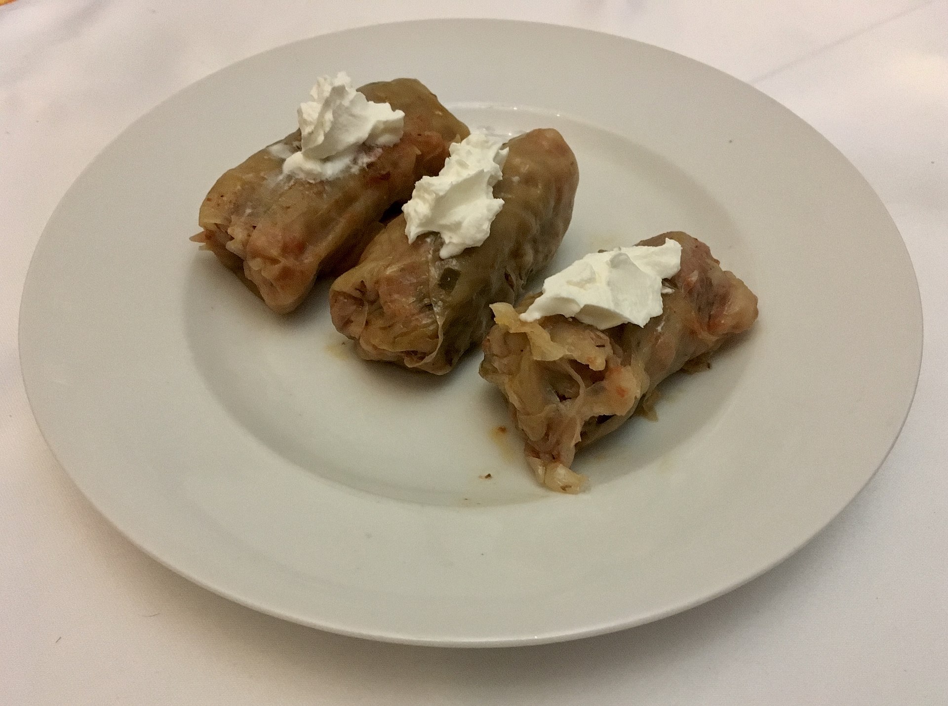 Romanian food sarmale