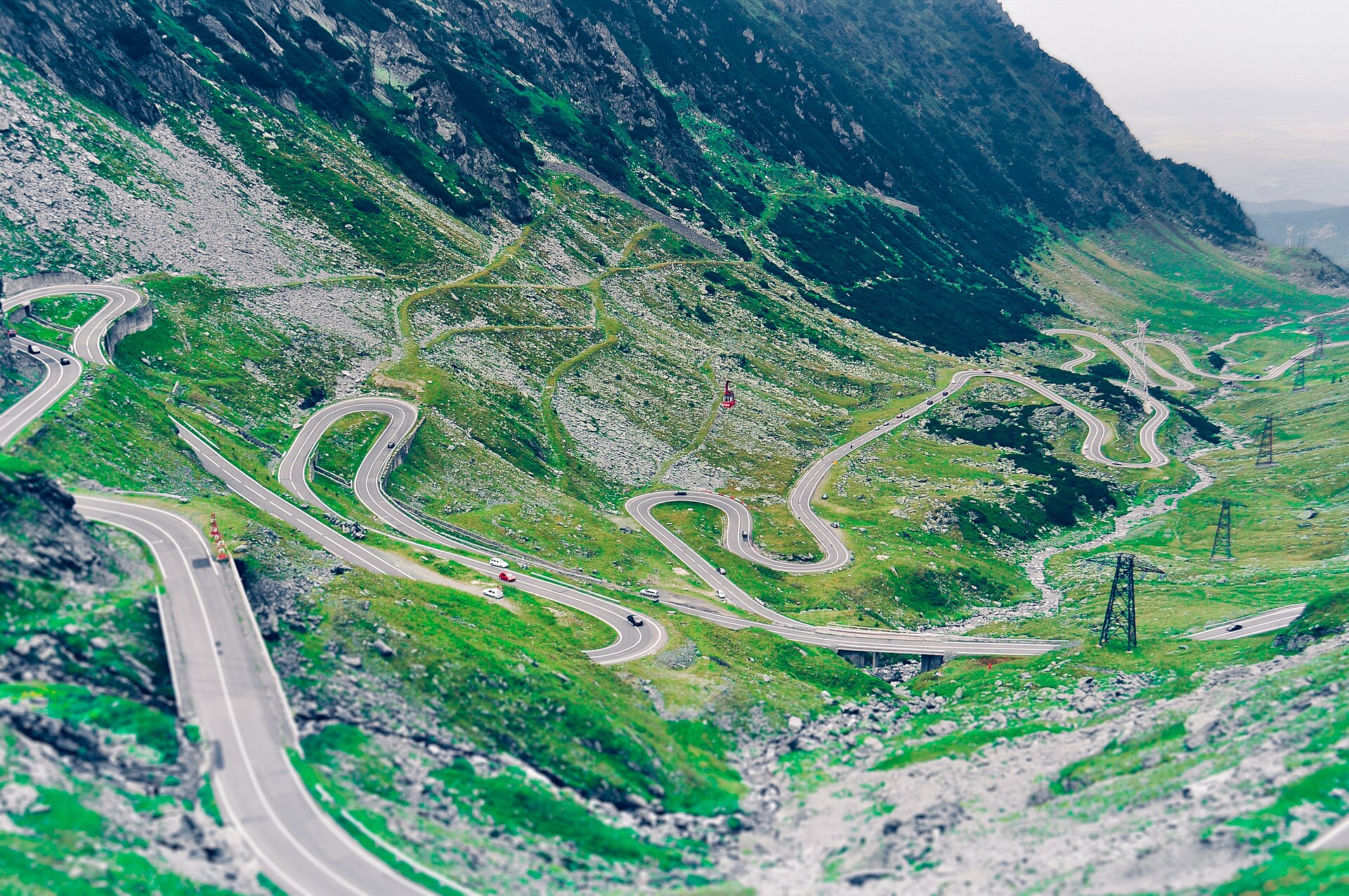 Transfagarasan road Romania