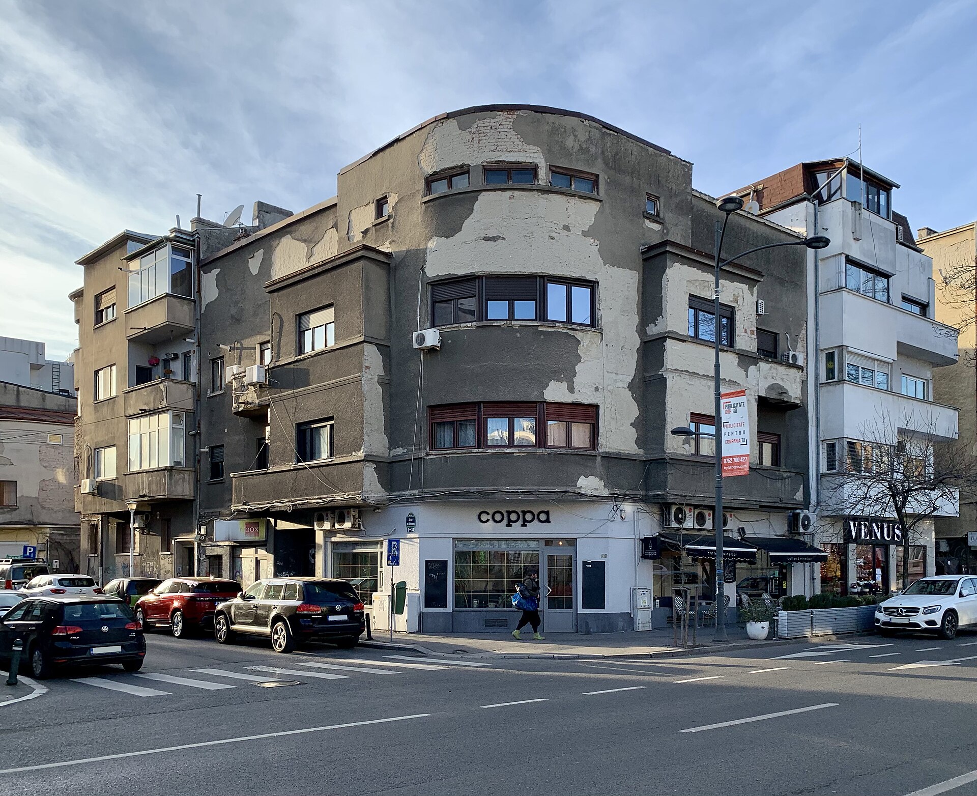 Bucharest apartment building